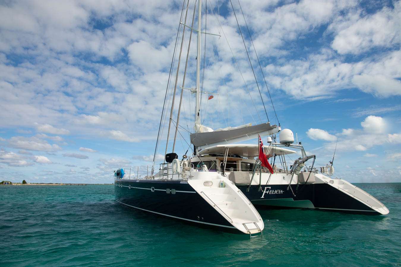 Catamaran Felicia in the Caribbean
