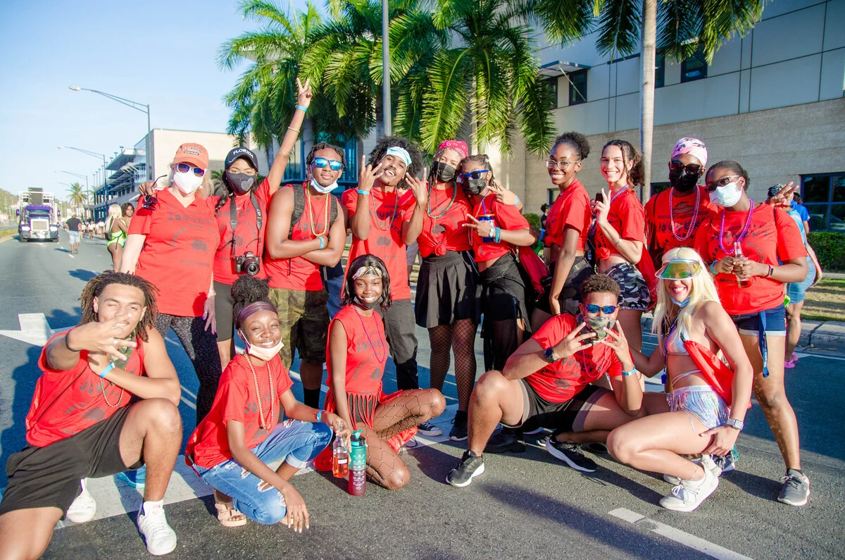 US Virgin Islands Carnival Troup - courtesy of the USVI Press Office