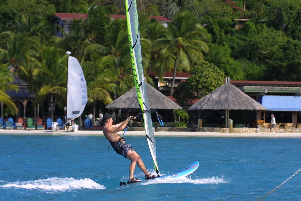 Windsurfing - BVI Catamaran Summer Charter