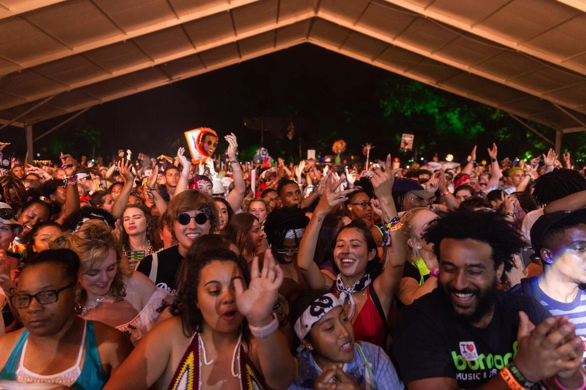 Crowd enjoying at Grenada Music Festival