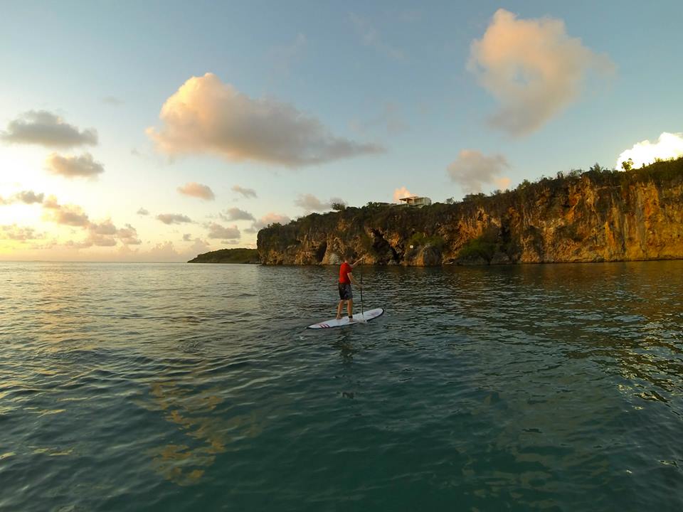 Enjoy paddle boarding - Anguilla Yacht Charters