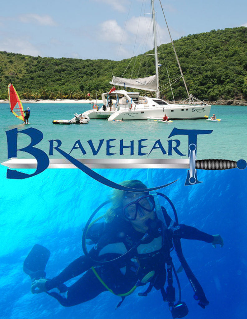 Catamaran Braveheart - catamaran charter bvi