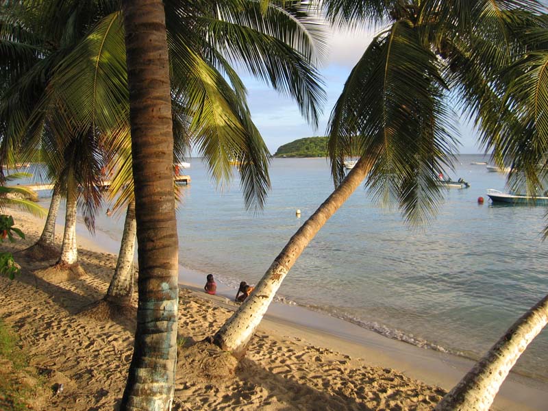 Stopover at a Beach on Vieques - Spanish Virgin Islands Sailing Itinerary