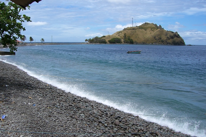 Scott's Head, Dominica. as can be seen on a Dominica Boat Charter