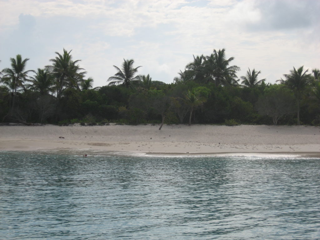 British Virgin Islands charter includes Sandy Cay 