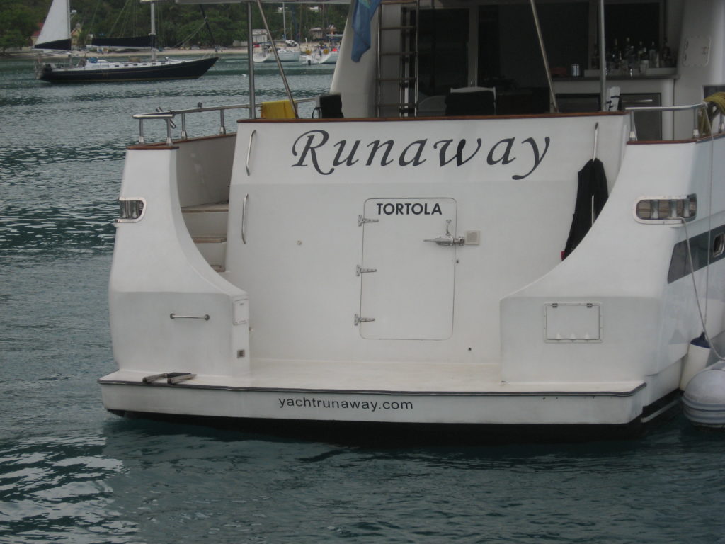 M/Y RUNAWAY a crewed motor yacht for charter in the Virgin Islands.