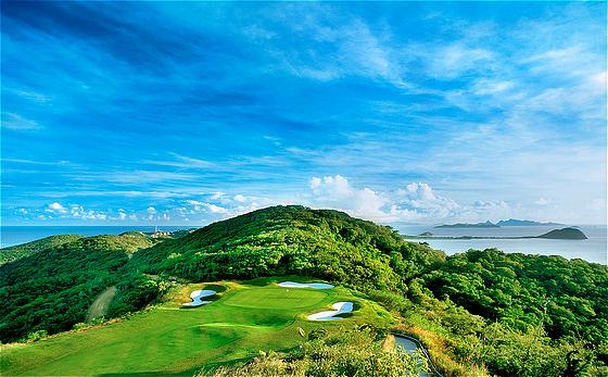Jim Fazio designed Golf Course on Canouan