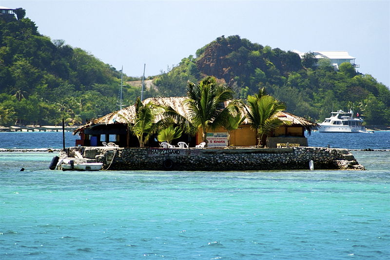 Iconic Happy Island, Union Island, Grenadines