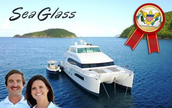 sea glass 74 bvi power catamaran charter