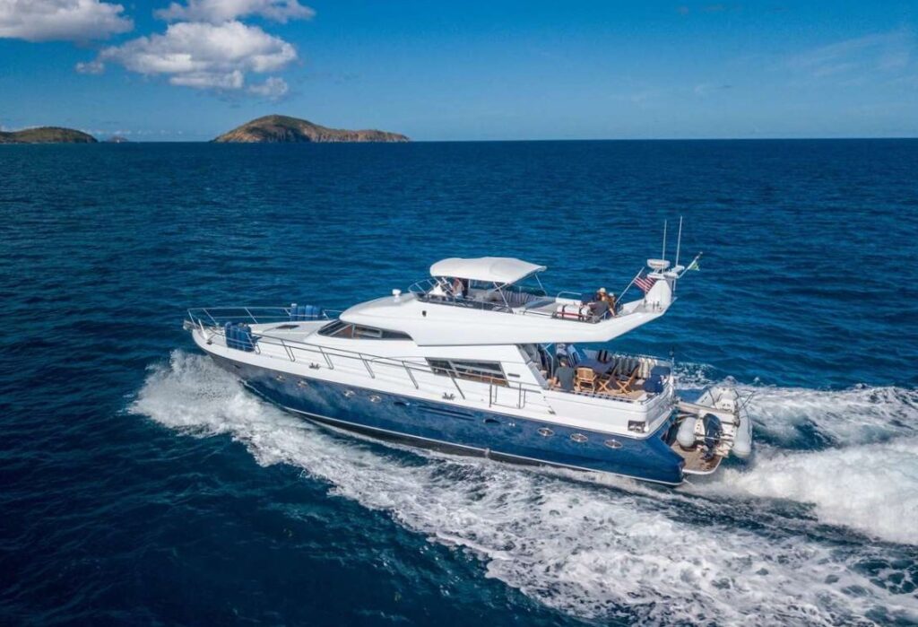 BVI yacht charter specials motor yacht Cool Breeze