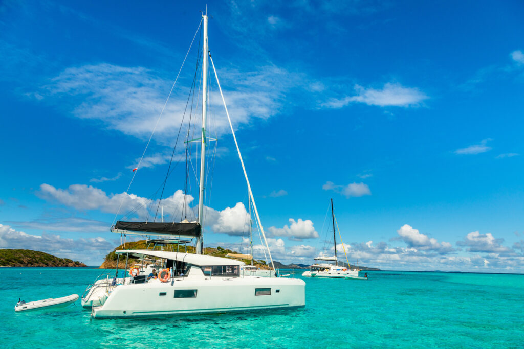 Private yacht charter in the caribbean