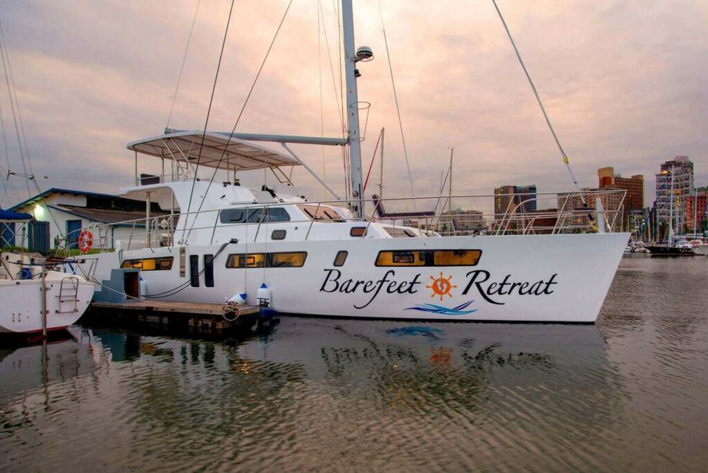 Royal Cape Catamarans Charters Featuring Barefoot Retreat