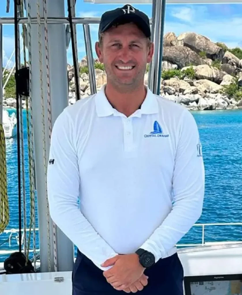 Captain Tiaan Greeff of Sailing Catamaran Cocktails and Dreams
