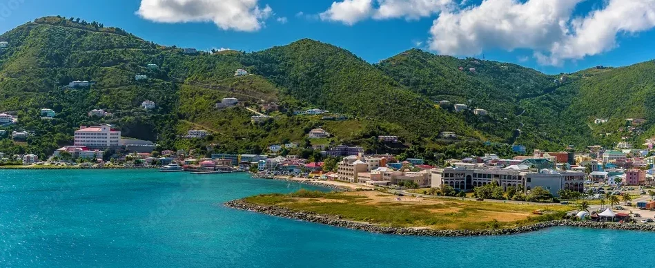 Waterfront at Road Town Tortola - BVI Yacht Charters
