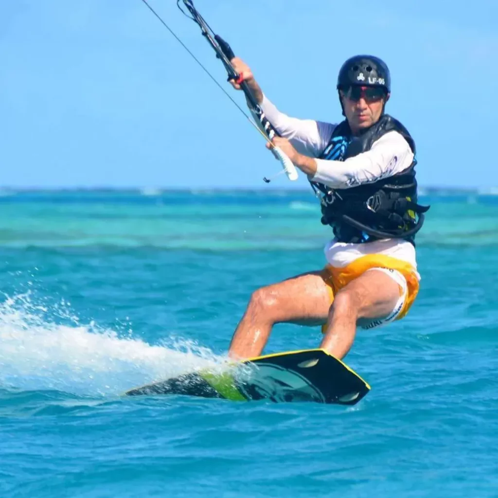 BVI kiteboarding during a charter vacation