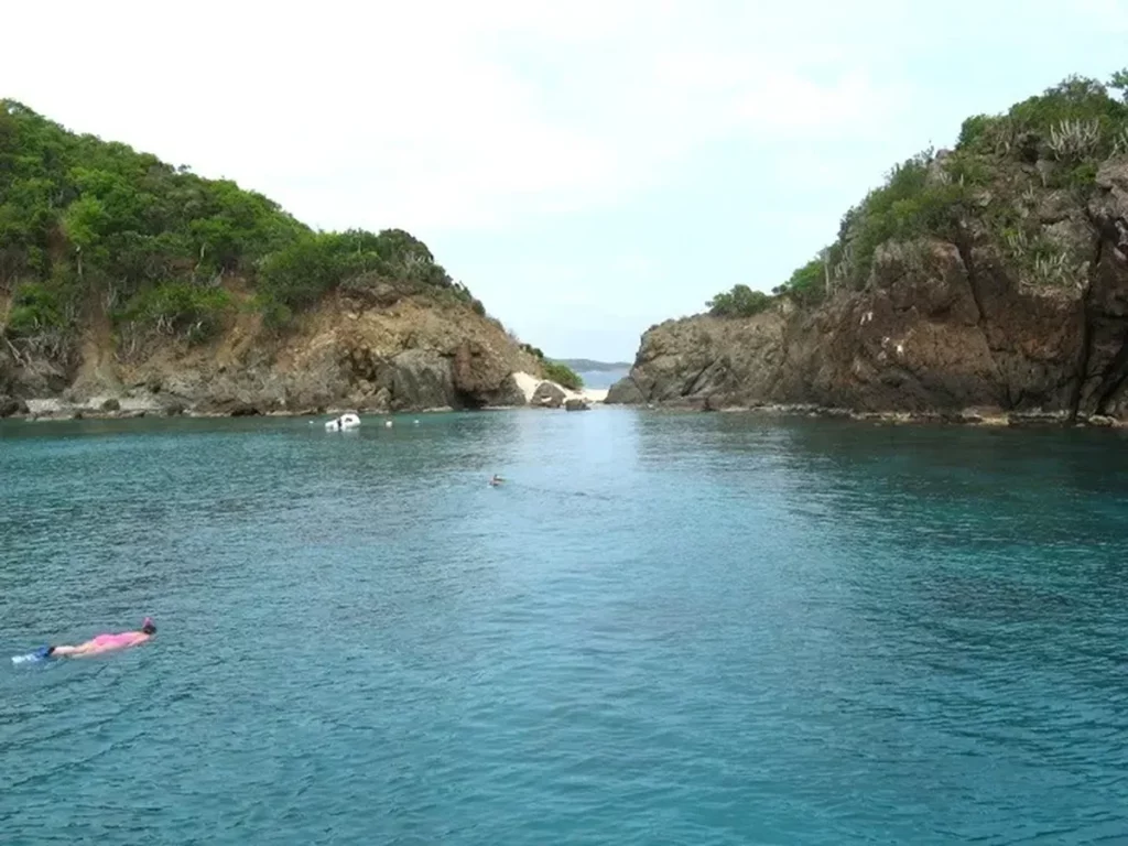 Snorkeling at Monkey Point Guana Island - BVI Must-See Spot