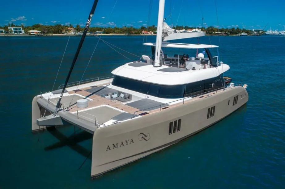 AMAYA Catamaran - Exclusive BVI sailing Charters.