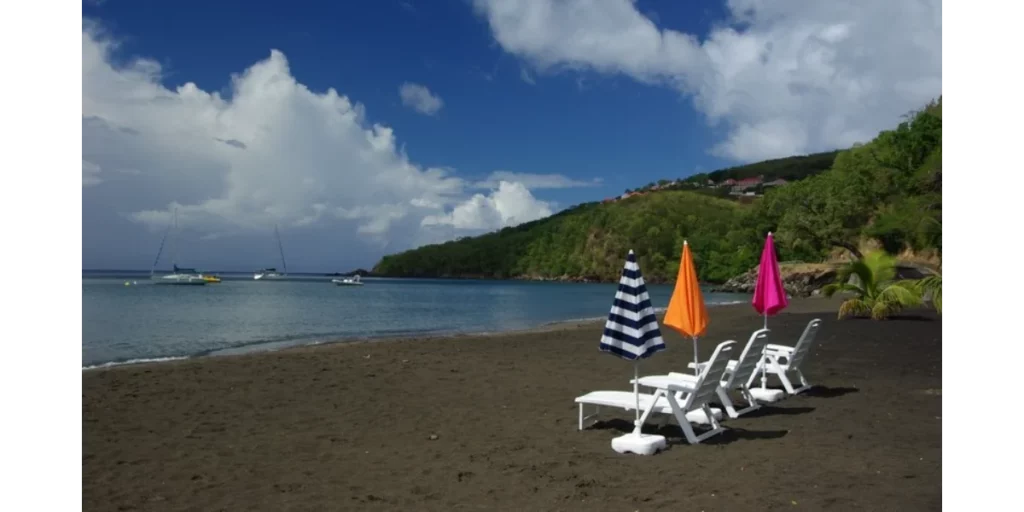 Blacksand Beach Guadeloupe
